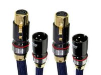 Advance Acoustic ACS 11 paar stereo modulatiekabels, symmetrisch, XLR mannelijk/vrouwelijk, 1,2 m, blauw