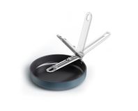 Joseph Joseph Space Koekenpan 20cm, Inklapbare Handgreep, Ruimtebesparend, Inductie & Oven, Keramische Coating