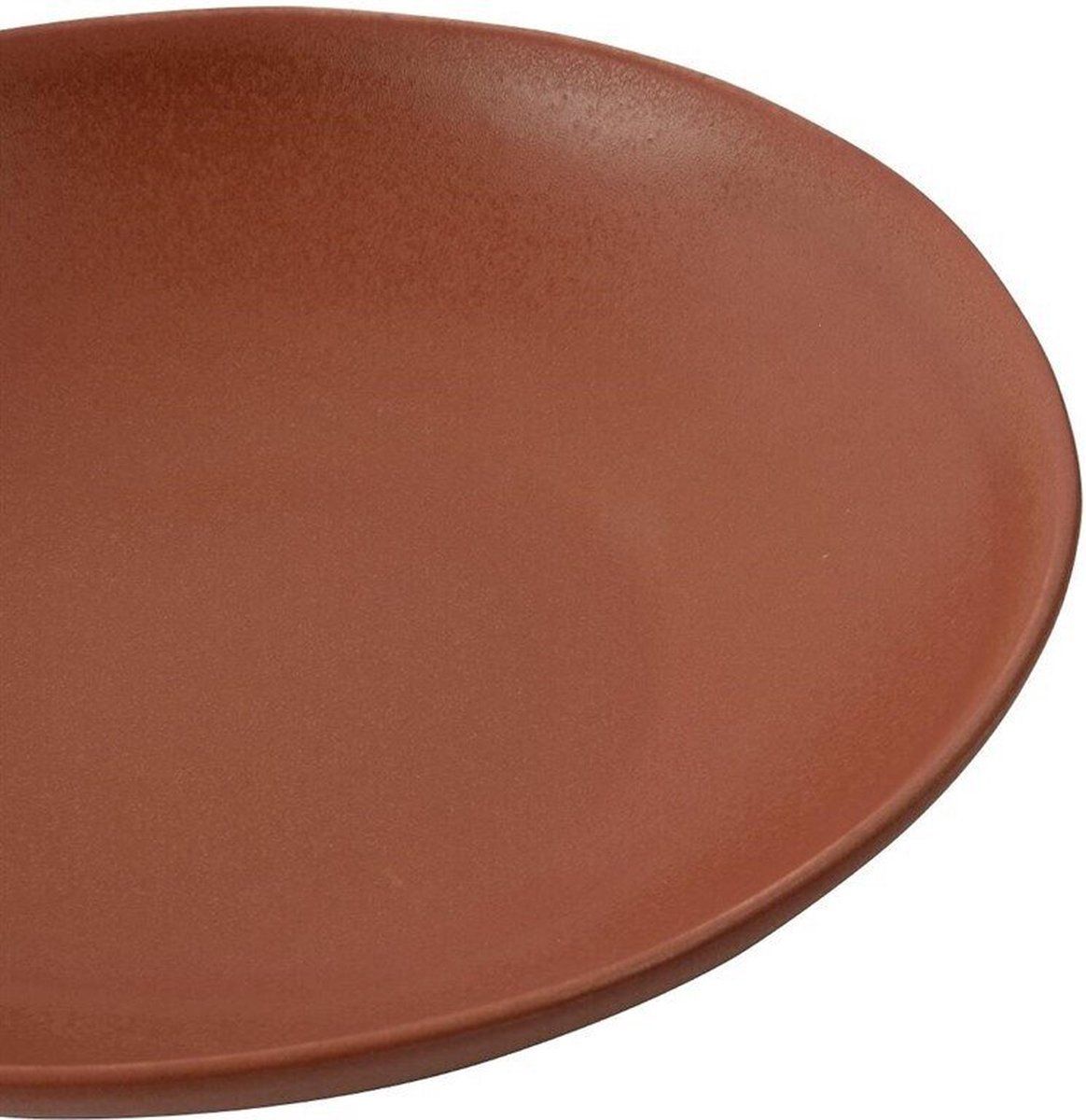 Olympia Build A Bowl Platte Kom Cantaloupe 25x4,5cm (4 Stuks) FC717