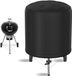 Ibenzoa® Housse de barbecue résistante aux intempéries et aux déchirures en tissu Oxford 420D avec sangles latérales réglables