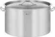 Royal Catering Kookpan inductie 32 L - Edelstaal - Zilver