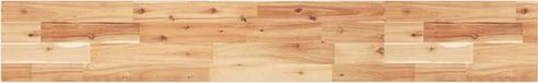 vidaXL - Floating Wall Shelf - 140x20x2 cm - Solid Acacia Wood - Dark Brown