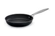 Barazzoni Black Titan Pro, braadpan diameter 28 cm, handvat van geklonken staal, anti-aanbaklaag Titan Pro (5 lagen), geschikt voor inductie, Made in Italy