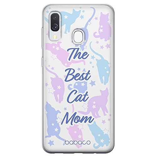 ERT GROUP mobiele telefoonhoesje voor Samsung A40 - Babaco Cats 017