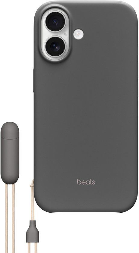 Beats Kickstand-hoesje met MagSafe en Cameraregelaar voor iPhone 17 - Granietgrijs