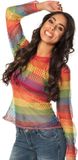 Boland Visnet shirt Regenboog (M/L)