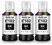 Epson EcoTank 102 multipack Noir (3x130ml) cartouches de couleur