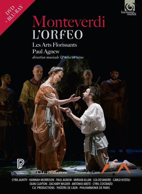 PIAS Nederland Harmonia Mundi Monteverdi: L'Orfeo (2 Blu-ray)