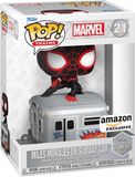 Funko Marvel Funko Pop Vinyl: Miles Morales on Subway Car (Amazon Exclusive)