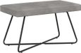 vidaXL Sofa lichtgrijs 80 x 40 x 45 cm fluweel