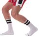 Barcode Berlin Chaussettes GYM SOCKS Blanc-Noir