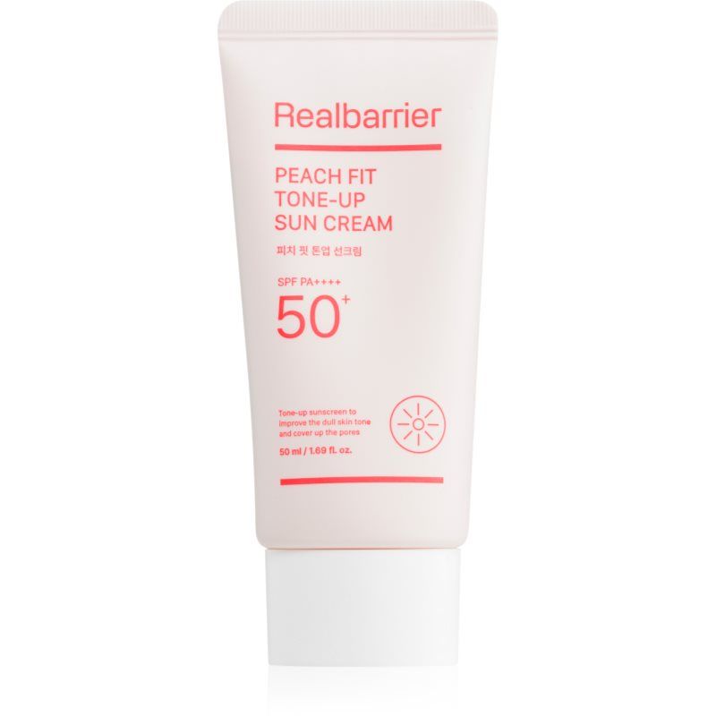 Realbarrier Real Barrier Peach Fit Tone-Up Sun Cream 50Ml (SPF 50+, 50 ml)