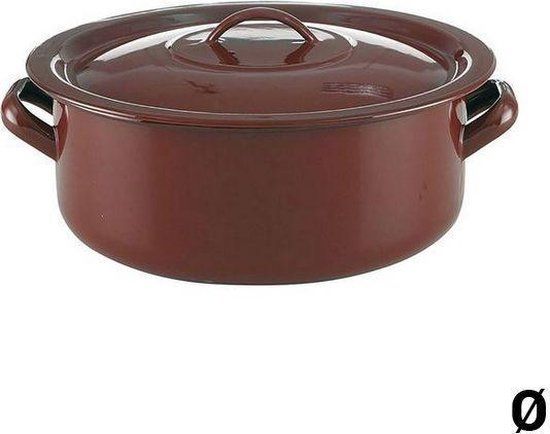 Quid Classic - Kookpot met Deksel - Bruin - 28 cm