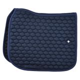 Imperial Riding Zadeldek IRH Basic Mesh DR, ademend dressuur-zadeldek met mesh-bovenmateriaal, marineblauw, volledig