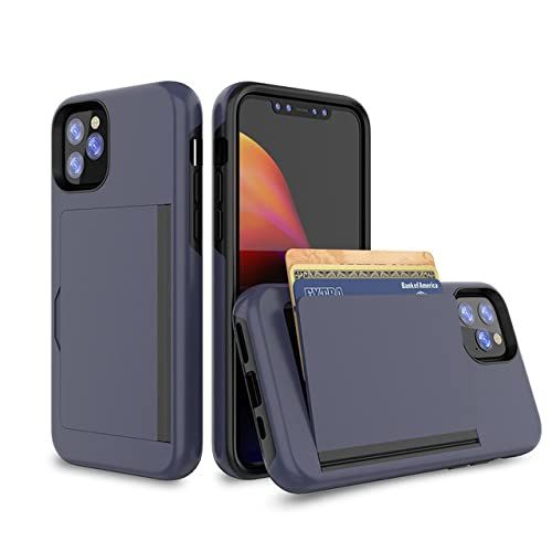 HUILUN Candy Color Case voor iPhone 12 - Marineblauw