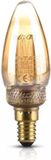 V-tac LED kroonluchter lampjes - E14 fitting - Kaarsvorm C37 - 1800K Zeer warm wit - kaarslampjes - filamentlamp