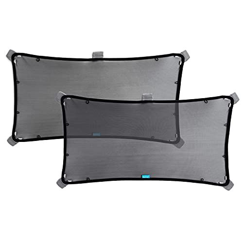 Munchkin Brica Magnetische Stretch to Fit Zonwering - 2 stuks - Zwart