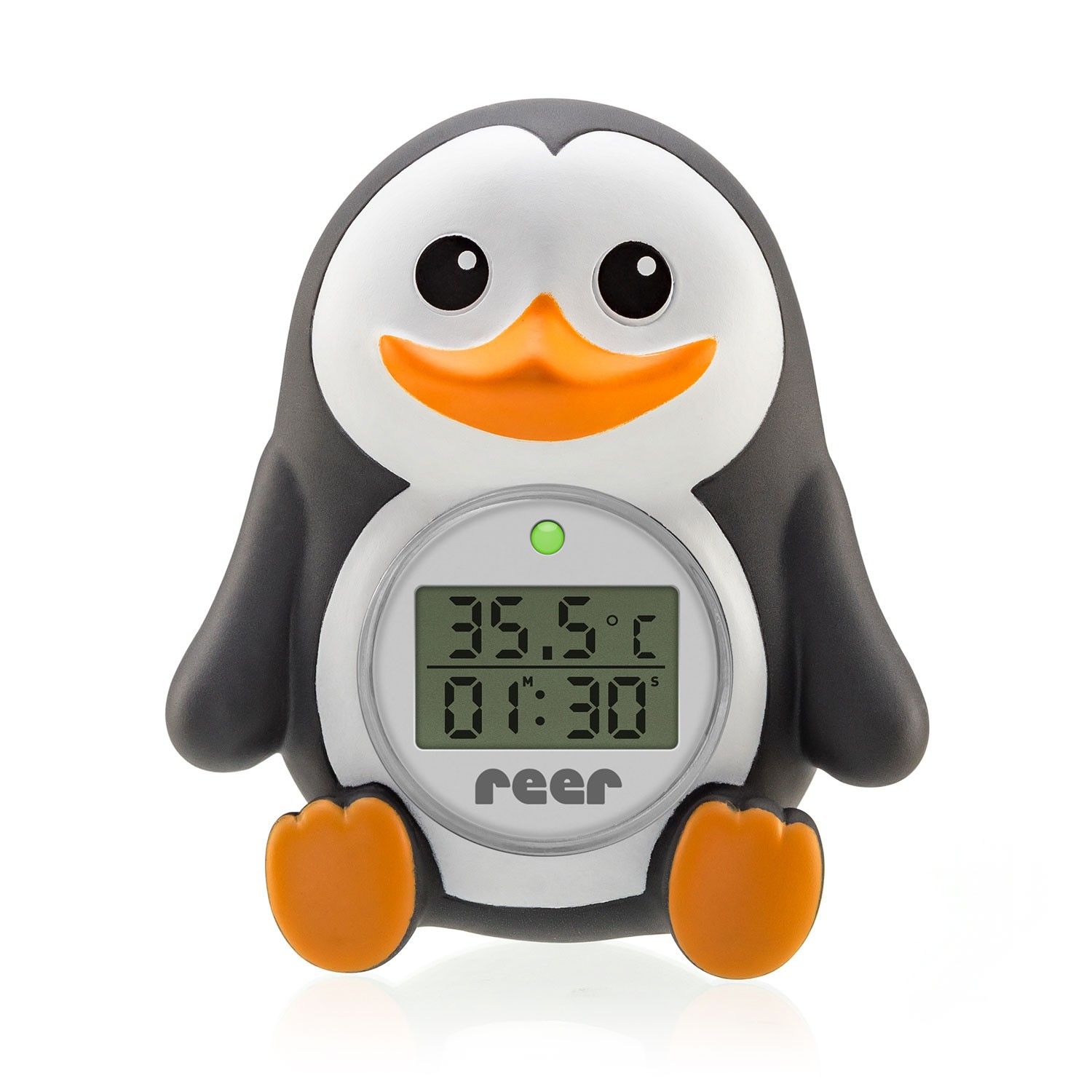 Reer 24041 Badthermometer - Digitaal - Zwart/Wit