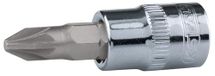 KS Tools 918.1448 1/4" CHROMEplus Bit-dopsleutel PZ4