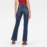 G-Star Midge Bootcut Dames Jeans - Katoen, Polyester, Elastaan - 23/28 - Dk Aged