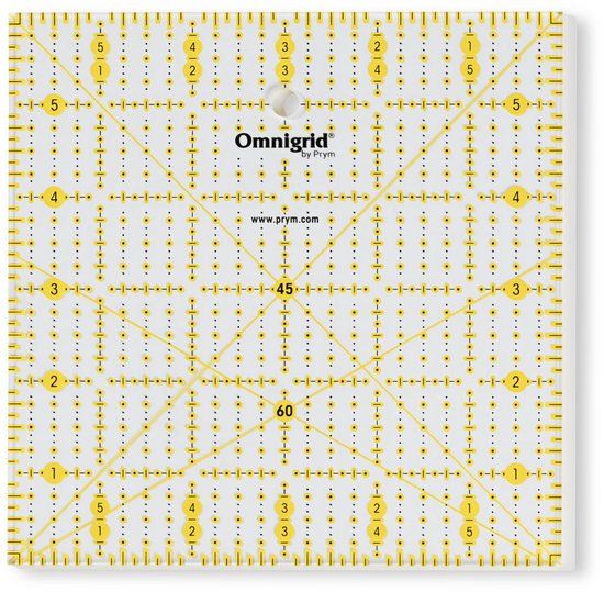 Prym Universele liniaal Omnigrid 6 x 6 inch