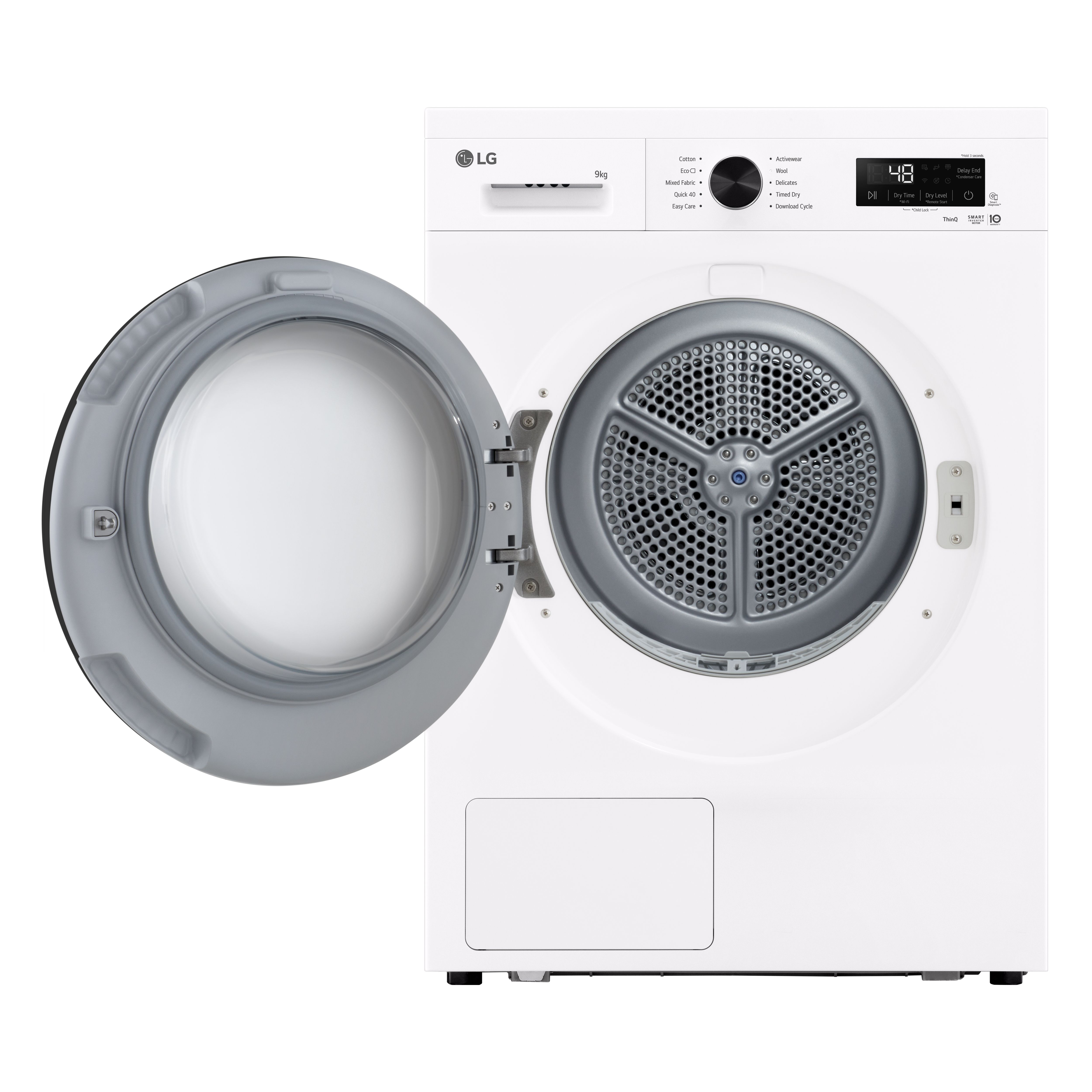 LG RHX1009NWK Warmtepompdroger 9 kg