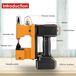 Machine à coudre électrique de poche - Machine à coudre industrielle de poche - 220 V UE - Point de chaînette - Convient aux sacs en jute et en toile