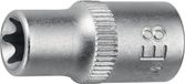Promat - E4 - dopsleutel 1/4" vierkant - uitwendig torx