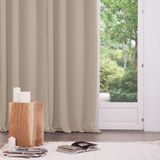 Atmosphera Verduisterende gordijnen - 135 x 240 cm - 2 stuks - beige