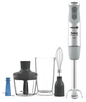 Tefal Quickchef HB65KD - Staafmixer - 1000W - RVS - 20 Snelheden - Ice Crush