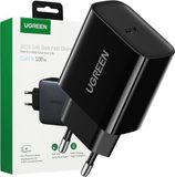 Ugreen - USB - Type C 20W Power Delivery wandlader zwart