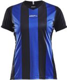 Craft Progress Jersey Stripe W 1905568 - Black/Club Cobolt - S