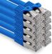 Freiwerk 2,0 m - blauw - 10 stuks CAT.7 netwerkkabel LAN Ethernet patchkabel S-FTP LSZH PIMF 10GB s RJ45 connector Cat6a