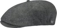 Brixton Brood Snap Cap Pet Grijs Zwart