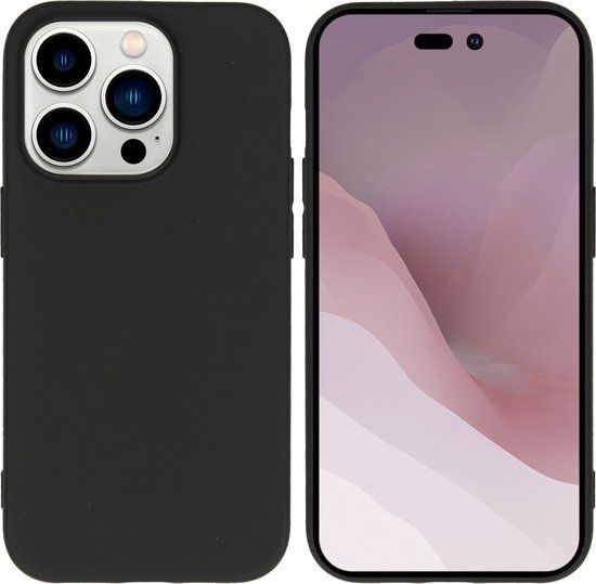 iMoshion Color Backcover - iPhone 14 Pro - Zwart