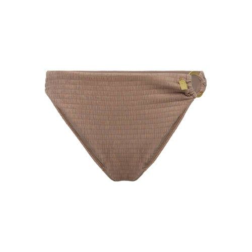 Annadiva Swim Bikinibroekje Sparkling Lurex Taupe
