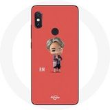 Manicase Etui voor Xiaomi Redmi Note 5 Pro BTS TinyTAN Animatie RM