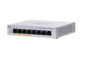 Cisco CBS110-8PP-D - Switch - 8-Port - Grijs