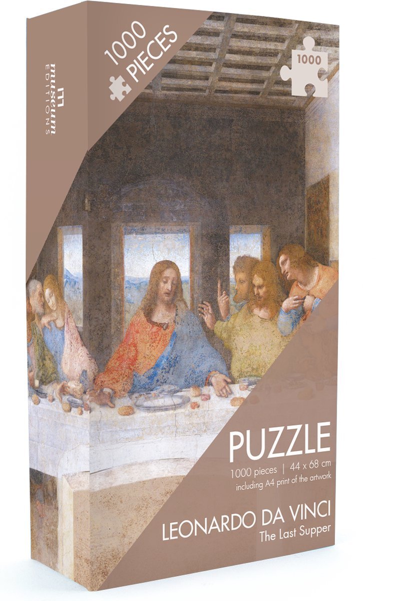 Lanzfeld (museumwebshop.com) Puzzel, 1000 stukjes, Leonardo Da Vinci, Het laatste avondmaal