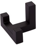 SO-TECH Moderne Garderobehaak Handdoekhaak Cosima met 2 haken Zwart