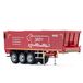 WIKING 077657 Krampe Rolbandwagen SB II 30/1070, Model, 1:32, Metaal/Kunststof, Vanaf 14 jaar, Talrijke functies, Beweegbare achterklep, Uittrekbare steunen, Rood