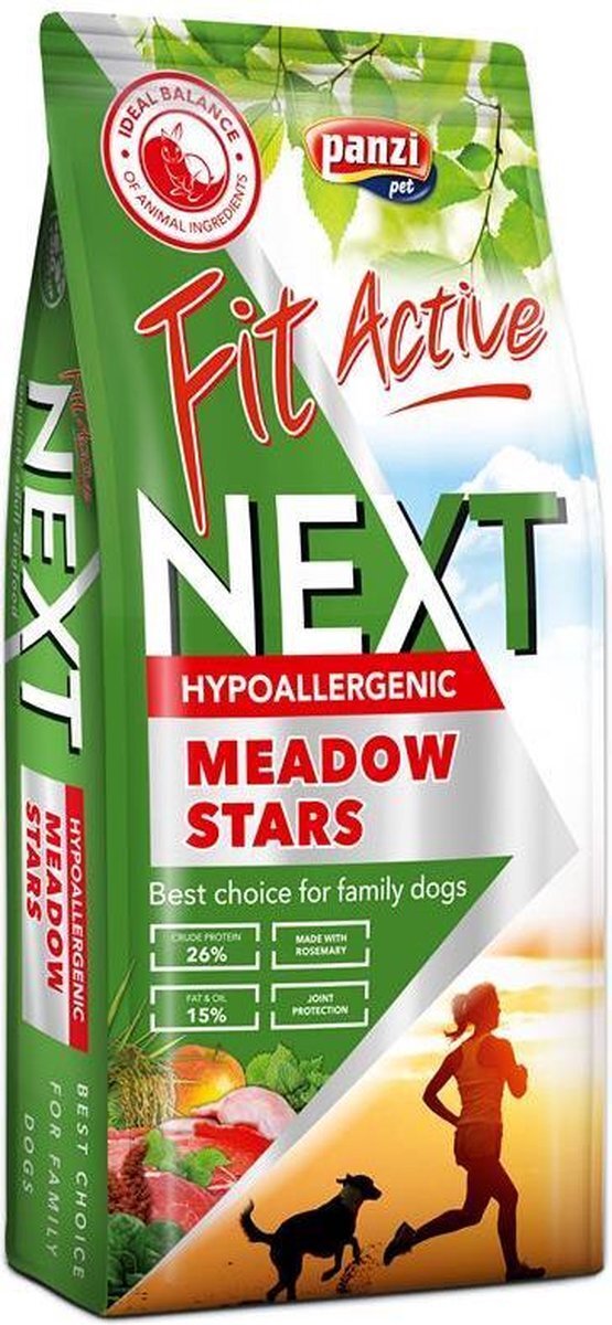 Panzi-Pet Fit Active NEXT - Hondenvoer - Meadow Stars - 3kg