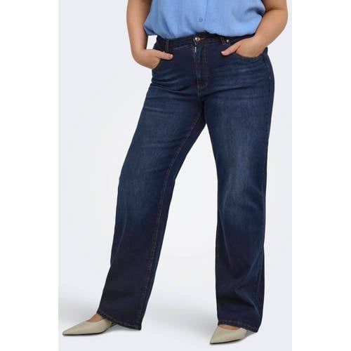 ONLY CARMAKOMA Only Carmakoma Carwilly Hw Wide Dnm Tai081 Noos Jeans Plus Size - Donkerblauw