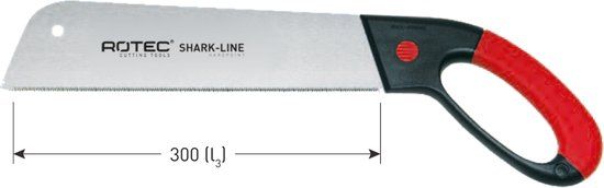 Rotec Meubelmakerszaag Shark-Line SL1 300mm 14 TPI