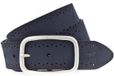 MUSTANG Leren riem Woman's Belt 3.5 W80 Steel Grey grijs