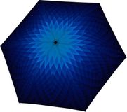 Doppler Carbonsteel Mini Slim Fusion Blue Stormparaplu