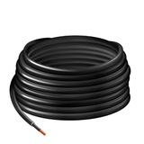 LogiLink PHC0200 - zonne-installatiekabel, H1Z2Z2-K, 6 mm², CU, zwart, 25 m
