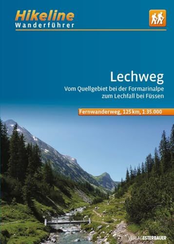 Wanderführer Esterbauer Wandelgids Hikeline Lechweg
