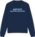 Cotton Soul Kpop Demon Hunters Marineblauw S sweatshirt