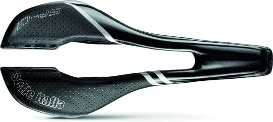 Selle Italia SP-01 Tekno Superflow L3 Fietszadel - Carbon rails - Zwart